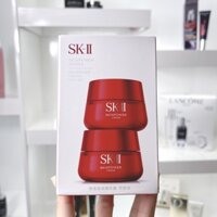 Sk / sk-ii / sk2 big red bottle cream kem phục hồi nguồn cơ hai miếng 80g * 2