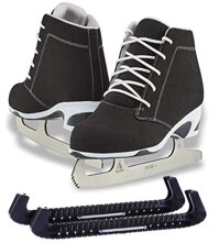 SKATE GURU Jackson Ultima Figure Ice Skates Softec for Women and Girls