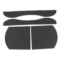 Skateboard Longboard Sandpaper Griptape Sticker Deck Protector Decal Grip Tape Outdoor Sports Accessories - Black A