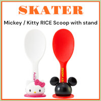 [Skater] Muỗng chuột Mickey / Hello Kitty RICE có chân đế SMJ2