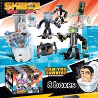 Skibidi Bộ Lego Nhà Vệ Sinh Khối Xây Dựng Mô Hình Đồ Chơi