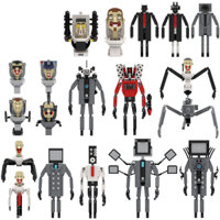 skibidi khối xây dựng nhà vệ sinh titan mô hình robot loa strider hình khối xây dựng mộc skibidi nhà vệ sinh vs người quay phim