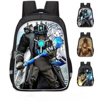 Skibidi Nhà Vệ Sinh SchoolBags Cho Thiếu Niên Trẻ Em Ba Lô Titan Loa Du Lịch Ba Lô Học Sinh Túi Sách Anime Quà Tặng Tốt Nhất