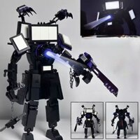 Skibidi toilet đồ chơi / Titan Nhiếp ảnh gia Nâng cấp Bộ mô hình màn hình Audioman