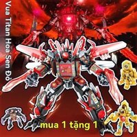 Skibidi Toilet Tương Thích Với Lego Nhà Vệ Sinh NgườivsNgười Giám Sát Nâng Cấp Vua Máy Khoan Điện Titan Trở Lại Đồ Chơi