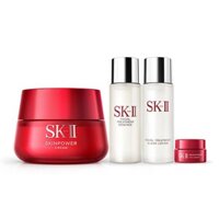 SKII - Kem chống lão hóa Skin Power Cream 80g (tặng nước hoa hồng, nước thần, kem mắt)