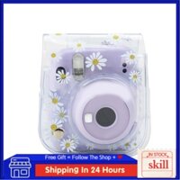 Skill Instant  Bag for Mini8 9 11 Transparent Daisy Print Universal Portable