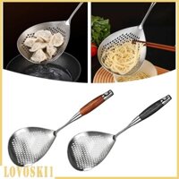 Skimmer slotted spoon, pasta spaghetti drain spoon, thoải mái grip frying spoon bộ lọc thực phẩm để chiên bánh bao nấu ăn french fries pasta