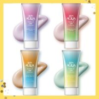 skin aqua Tone-Up UV Essence Sunscreen, sunscreen, transparency enhancement, fragrance of fragrance of heart-fluttering Savon, Lavender  Latte Beige  Rose  Mint Green SPF50+ PA++++