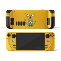 Skin dán Steam Deck mẫu Adventure Time Jake the Dog (Đã cắt sẵn chi tiết, dễ dán)