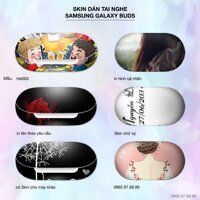 Skin dán tai nghe Samsung Galaxy Buds in hình Bia Sài Gòn - Chib003