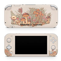 Skin decal dán Nintendo Switch Lite mẫu cây nấm (đã cắt sẵn, dễ dán)