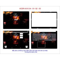 SKIN LAPTOP DEMO CHO DÒNG ACER A315 34-51-52-53,DÁN THEO YÊU CẦU . MẪU CÓ THỂ TÙY CHỌ TRÊN GG VÀ DÁN ĐC CHO MỌI DÒNG MÁY