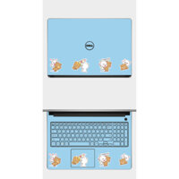 Skin Laptop Mẫu Gấu Cặp - Miếng Dán Laptop Cắt Chuẩn Theo Từng Máy - Miếng Decal Dán Máy Tính