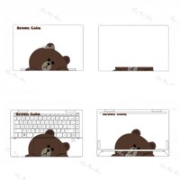 Skin laptop mẫu GẤU CUTE, miếng dán decal bảo vệ laptop in được cho mọi dòng máy, in theo yêu cầu...