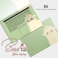 Skin Laptop, Miếng Dán Máy Tính Mẫu Bé Cừu Cute - Decal Laptop Dán Cho Tất Cả Các Dòng Máy - Chống Trầy Xước.