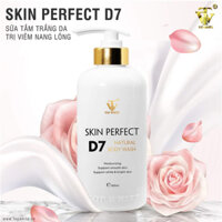 Skin Perfect D7 Natural Body Wash Sữa tắm trắng da 3 trong 1