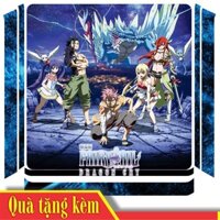 Skin ps3 và ps4 Fairy Tail miếng dán trang trí bảo vệ decal máy game điện tử