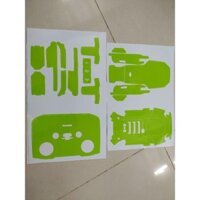 Skin Trang Trí Flycam Dji Mavic Mini 2 - Màu Xanh Chuối