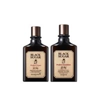 SKINFOOD Black Sugar Perfect Toner/Emulsion 2X for Men 180ml