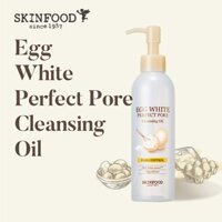 SKINFOOD Dầu tẩy trang Egg White Perfect Pore Cleansing Oil 200ml Sữa rửa mặt tẩy trang Làm sạch