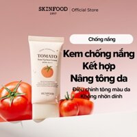 [SKINFOOD Official] Kem chống nắng cà chua nâng tông vật lý lai hóa học Tomato Tone Up Hybrid Sunscreen SPF50+ PA+++ 50ml / Nâng tông da tự nhiên / Kem chống nắng làm sáng da