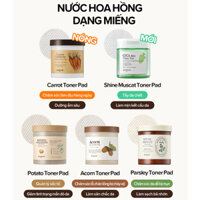 [SKINFOOD] Toner Pad SKINFOOD Cấp Ẩm Làm Dịu Da 60 Miếng