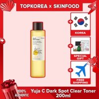 SKINFOOD Yuja C Dark Spot Clear Toner 200ml TOPKOREA shippinf from korea