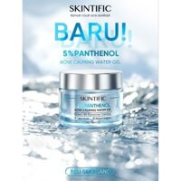 Skintific 5% Panthenol Acne Calming Water Gel Dưỡng Ẩm 45gr