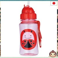 SKIP HOP Baby Bottle Replacement Straw with Straw/Strap Ladybug 350ml FDSH252310 from Japan