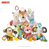 Skip Hop Bandana Buddies Đồ chơi mọc răng và hoạt động cho bé với Lục lạc và kết cấu đa giác quan teainvn
