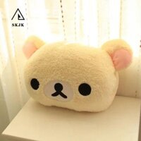 Skjk Rilakkuma Đồ Chơi Sang Trọng, Gối Mềm Gấu Nâu Ấm Áp, Quà Giáng Sinh Gà Hoạt Hình Kawaii Gấu Đồ Chơi Nhồi Bông Mùa Đông