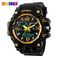 Skmei 1155 Đồng hồ đeo tay quân đội điện tử thời trang Nam Đồng hồ thể thao kỹ thuật số Chống nước Đồng hồ nam chống sốc 1019 Reloj hombre 1384 1637 1968