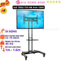 SKU186 - Giá Treo Tivi Di Động NB-AVA-1500 32inch-75inch, Mẫu 2023, Bảo hành 1 năm