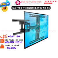 SKU265 - Giá treo tivi NB-P6, Khung treo tivi xoay đa năng North Bayou NB-P6 từ 40inch - 80 inch