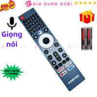 SKU376 - Remote điều khiển tivi ASANZO Mã 11, Giọng nói, điều khiển TV ASANZO internet
