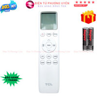 SKU407 - Điều khiển điều hòa TCL mã 02 Hàng zin, Remote máy lạnh TCL zin theo máy - Tặng kèm pin