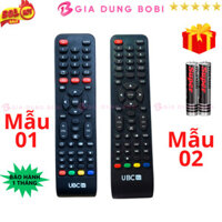 SKU79 - Remote điều khiển tivi UBC Mã 01, remote điều khiển TV UBC - Tặng kèm Pin