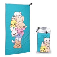 Skzoo 40 * 80CM Khăn khô nhanh cá nhân hóa tùy chỉnh 16x31,5 Inch Microfiber Thiết kế ảnh tùy chỉnh Tên văn bản Hình ảnh quảng cáo