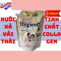 [SL CÓ HẠN] Nước xả vải Hygiene đậm đặc hương SỮA HOA VÀ COLLAGEN túi 1100ml lưu hương thơm 99 ngày