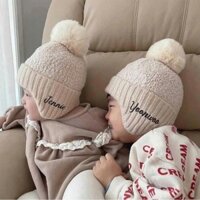 SL - Mũ len cục bông style Hàn(2-5Y)