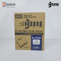 SL-R105T Băng mực máy in Bepop CPM100, màu Xanh Dương Đậm, 110mm x 55m