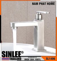 SL1406 – VÒI LAVABO LẠNH  VUÔNG NHỎ SINLEE