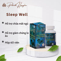 Sleep Well giúp ngủ ngon, giảm căng thẳng thần kinh chai 60 viên