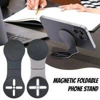 Slim Magnetic Máy Tính Xách Tay Điện Thoại Chủ Tương Thích Cho Apple Magsafe Có Thể Tháo Rời Có Thể Gập Lại Máy Tính Để Bàn Chân Đế Máy Tính Side Núi Đứng Xe Điện Thoại Chủ Sở Hữu