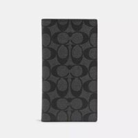 Slim Passport Wallet In Signature Canvas