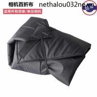 Slim Patch Magic Vải Có Dây Dày Gấp Vải Slr Túi Bảo Quản Máy Ảnh Gấp Túi Lót Túi Bảo Vệ Ống Kính