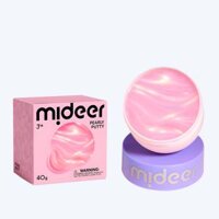 Slime dẻo trong suốt màu hồng cho bé Mideer Pearly Putty 3+