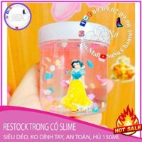 Slime trong cham ngẫu nhiên đã được kiểm định an toàn cho bé trai và bé gái  hủ 150ml  slime trong suot sieu re siêu dẻo  được tặng borax kèm sản phẩm  Slime basic giá rẻ 1k - Sumo Mall