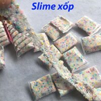 Slime xốp - chất nhờn ma quái